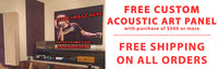 FREE Acoustic Art Panels | Decorative Acoustic Wall Art Panels | Acoustic Panel Art