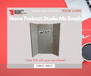 At Home Podcast Studio Mic Booth Bass Trap Combo - 4' x 4' (4 Foot) - Acoustic Sound Panels